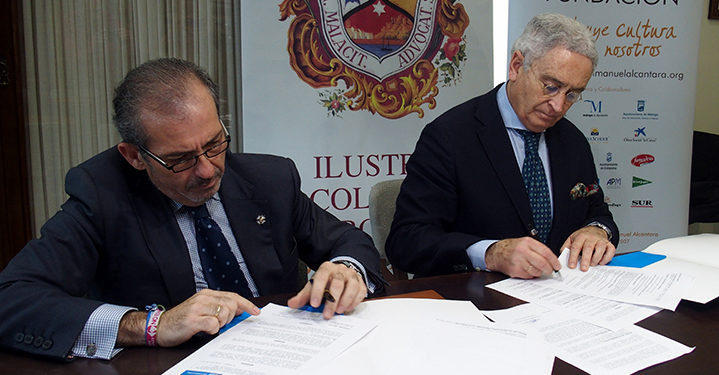 El Colegio de Abogados de Málaga y la Fundación Manuel Alcántara impulsan el Premio Jurista del año