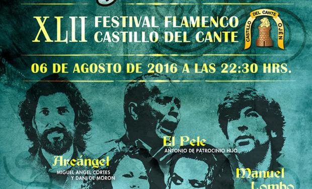 El XLII Castillo del Cante de Ojén apuesta por grandes del flamenco como Arcángel, El Pele, Manuel Lombo, Antoñita Contreras y El Farru